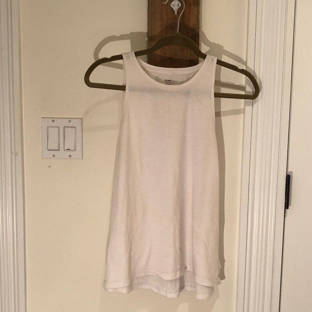 Old Navy White Tank Top